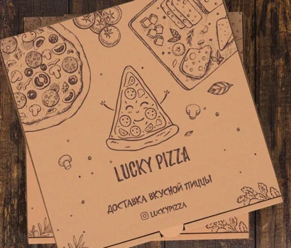 design lucky pizza