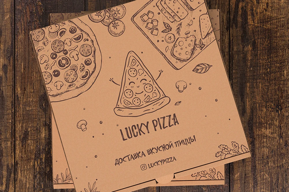 design lucky pizza