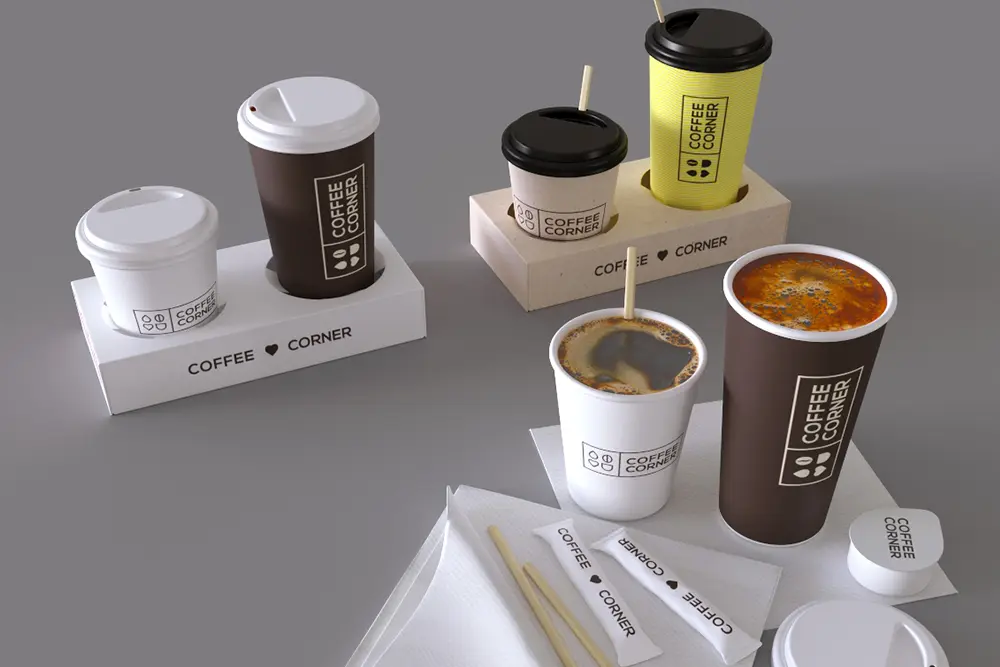 Фирменный стиль Coffee Corner