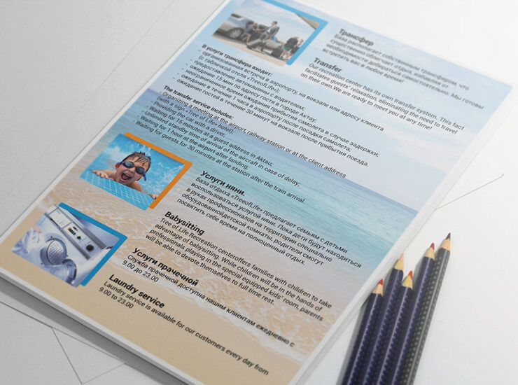 Разработка полиграфии для Tree of Life