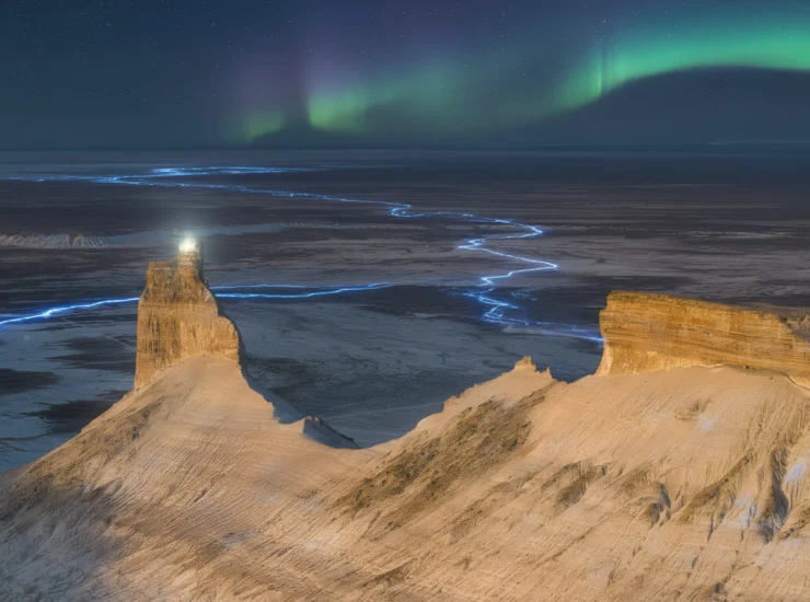 AI-визуализация урочища Бозжира