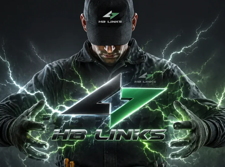 логотип инженерной компании HB LINKS