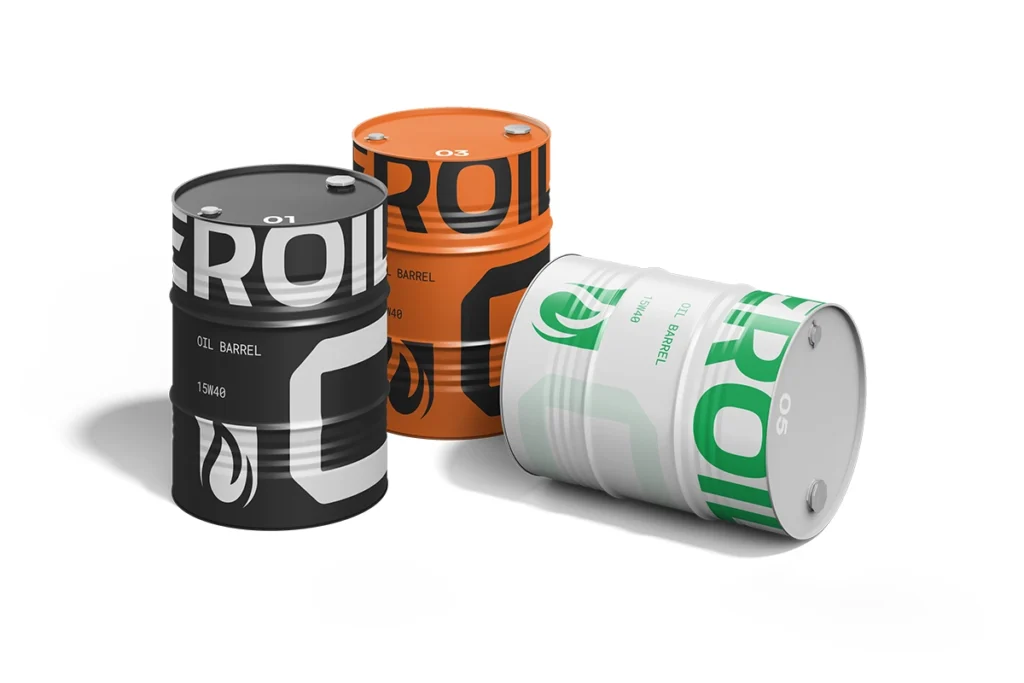 Дизайн для заправки Актау EROIL