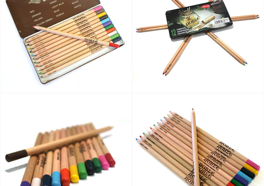 Дизайн упаковки Набор цветных карандашей в коробке