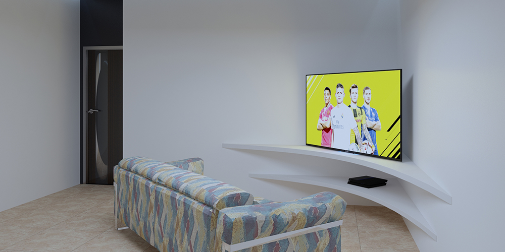 Дизайн компьютерного клуба Arena в Актау