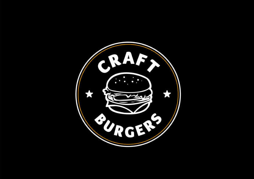 Дизайн меню для бургерной