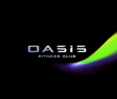 логотип фитнес-клуба OASIS