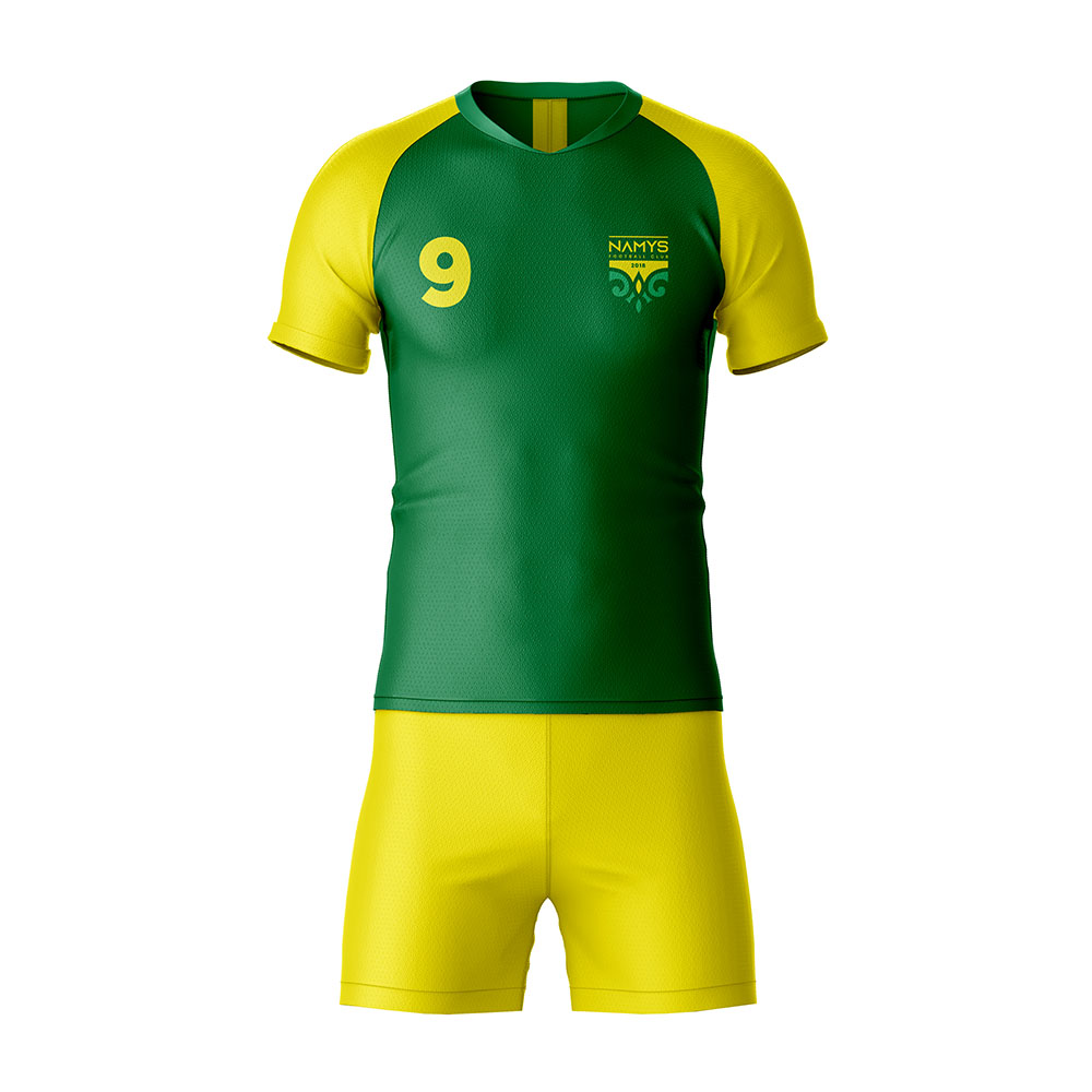 Разработанный дизайн футбольного клуба Namys из Актау