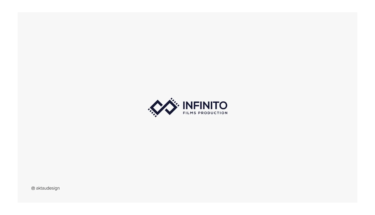 логотип Infinito для команды киноделов Астана дизайн логотипа Logo League Казахстан
