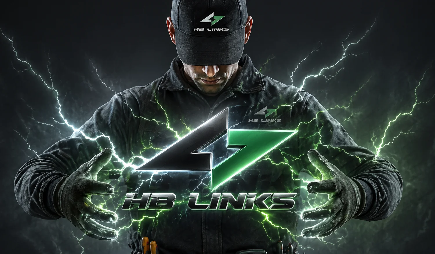 логотип инженерной компании HB LINKS