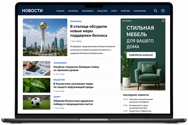 Настройка контекстной рекламы Google Ads в Актау от студии Aktau Design
