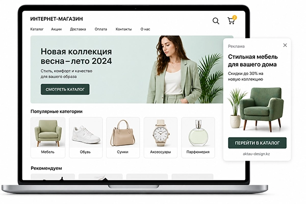 Настройка контекстной рекламы Google Ads в Актау от студии Aktau Design