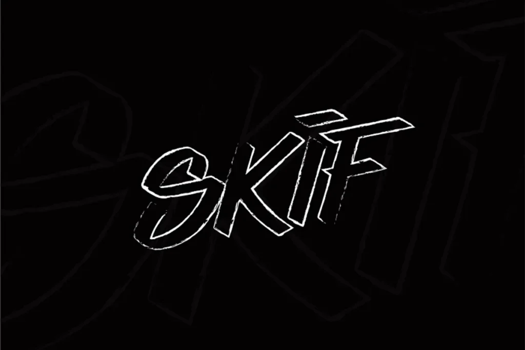 логотипа для реп-исполнителя SKIF