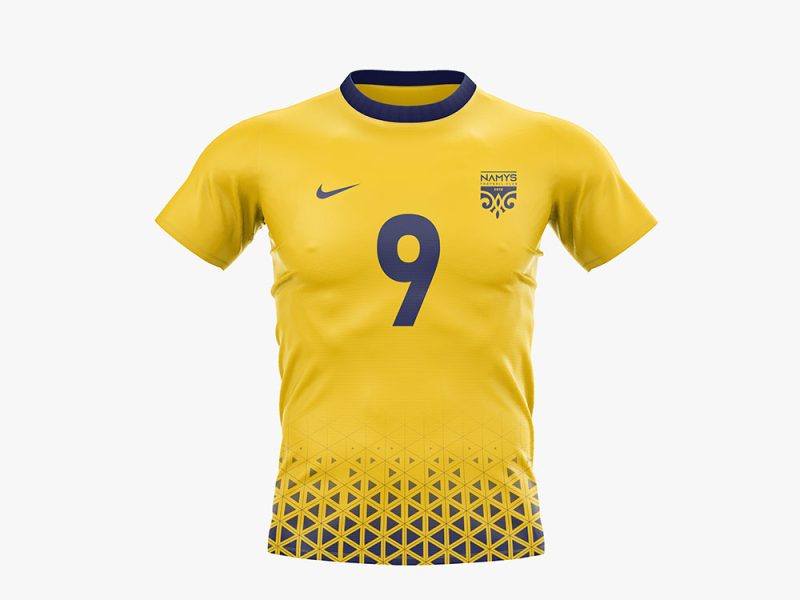 Разработанный дизайн футбольного клуба Namys из Актау